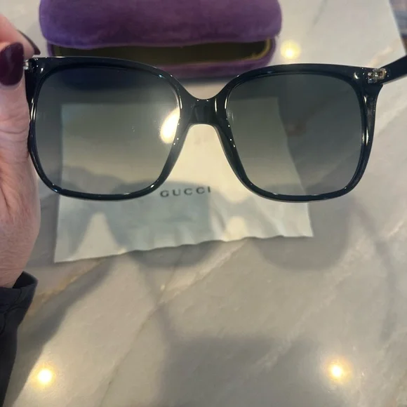 Gucci 57mm Gradient Sunglasses - Picture 2 of 11